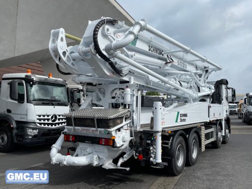 Amazon | NZG 1/50 Mercedes Benz AROCS 8x4 concrete pump
