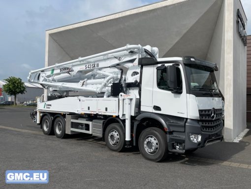 Amazon | NZG 1/50 Mercedes Benz AROCS 8x4 concrete pump